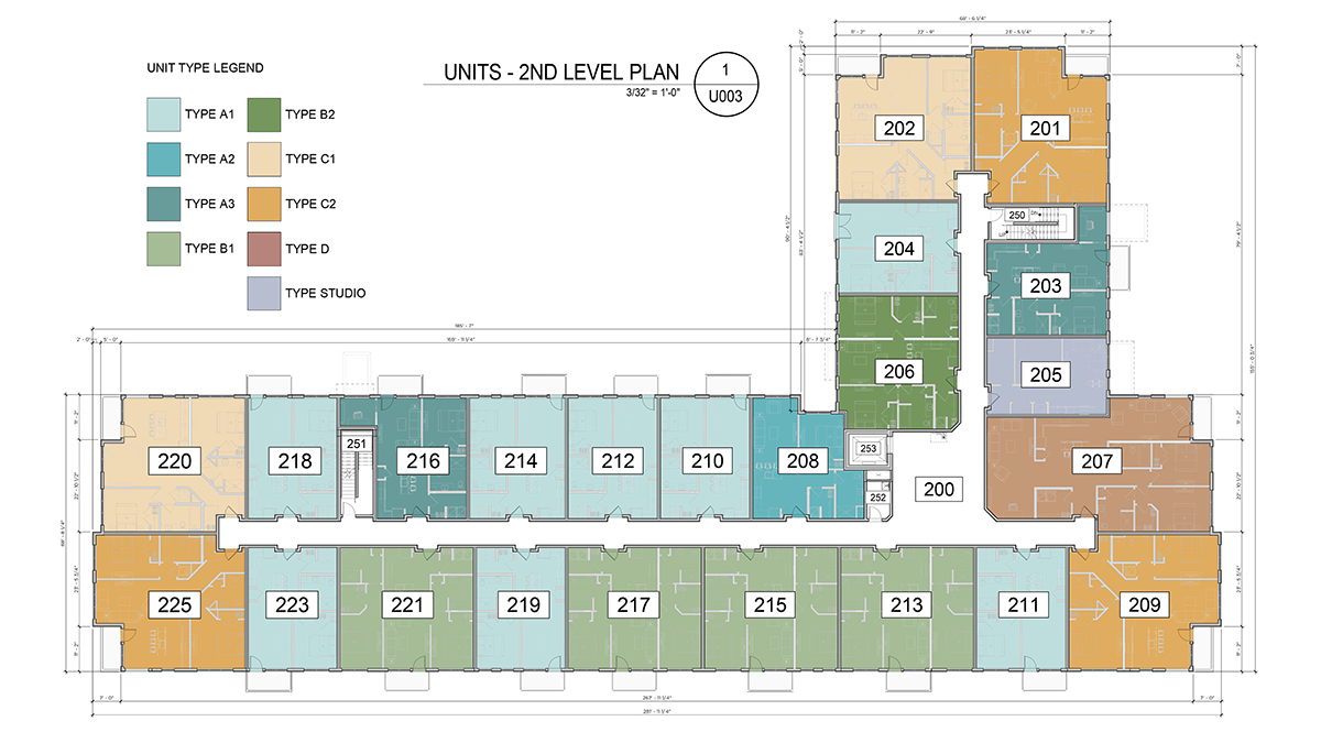 Building Floorplan - Second Floor