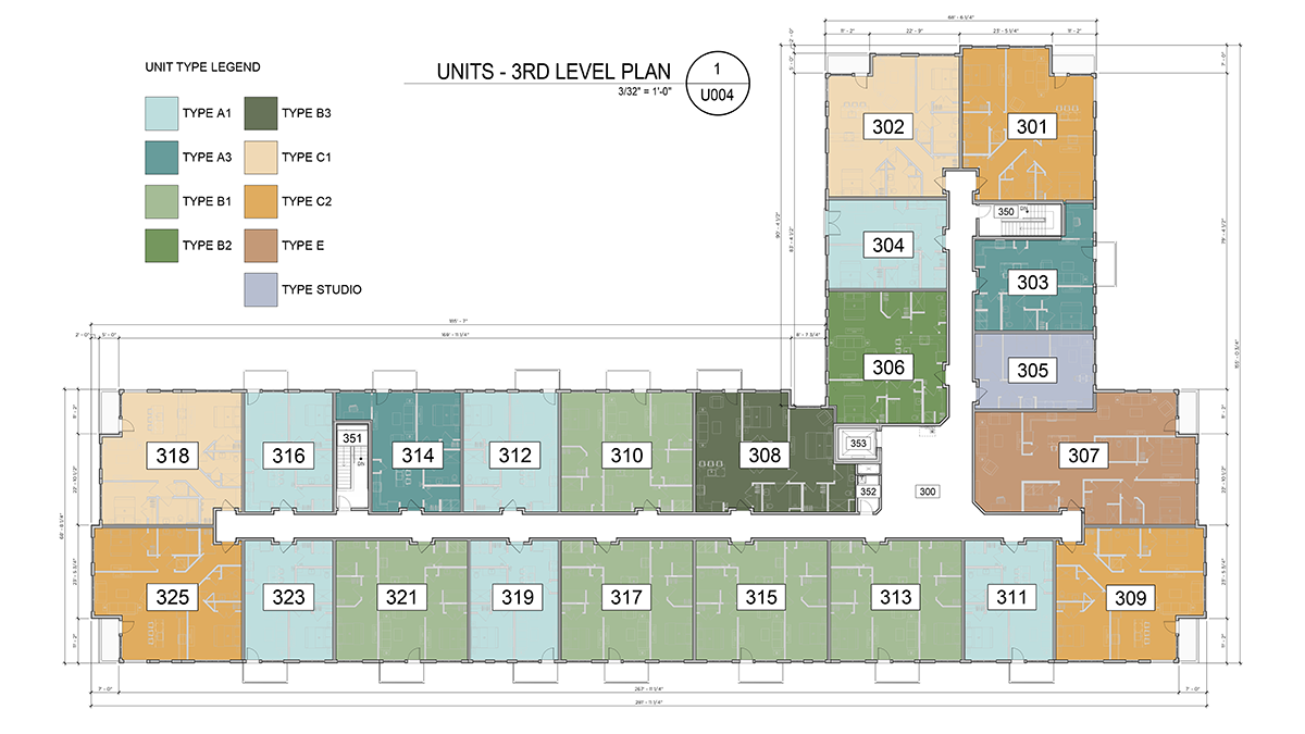 Building Floorplan - Third Floor
