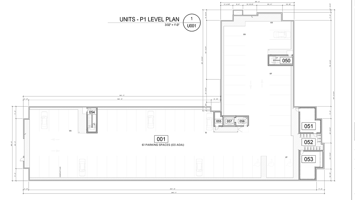 Building Floorplan - Garage & Exits