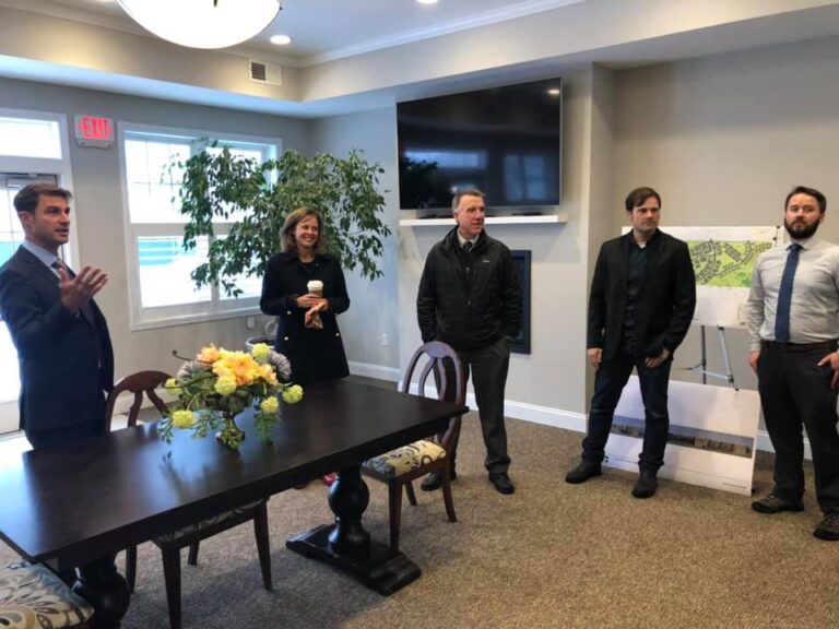 Governor Phil Scott Visits Finney Crossing