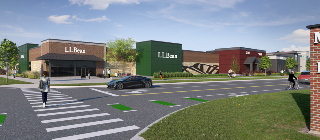 L.L Bean Construction Featured in Burlington Free Press